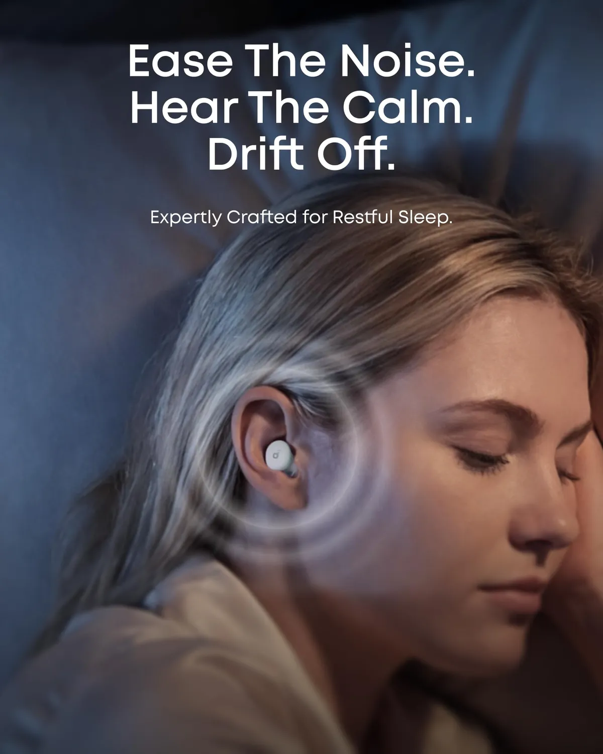 Soundcore Sleep A30 écouteurs sommeil vert anti-ronflement