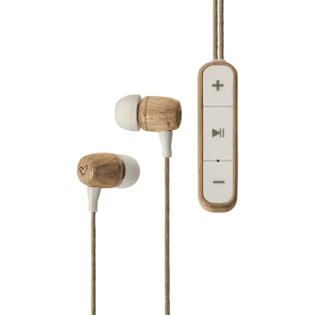Energy Sistem Eco écouteurs filaires bois Caramel
