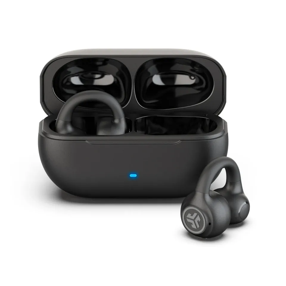 JLab Flex Open écouteurs open-ear noirs multipoint