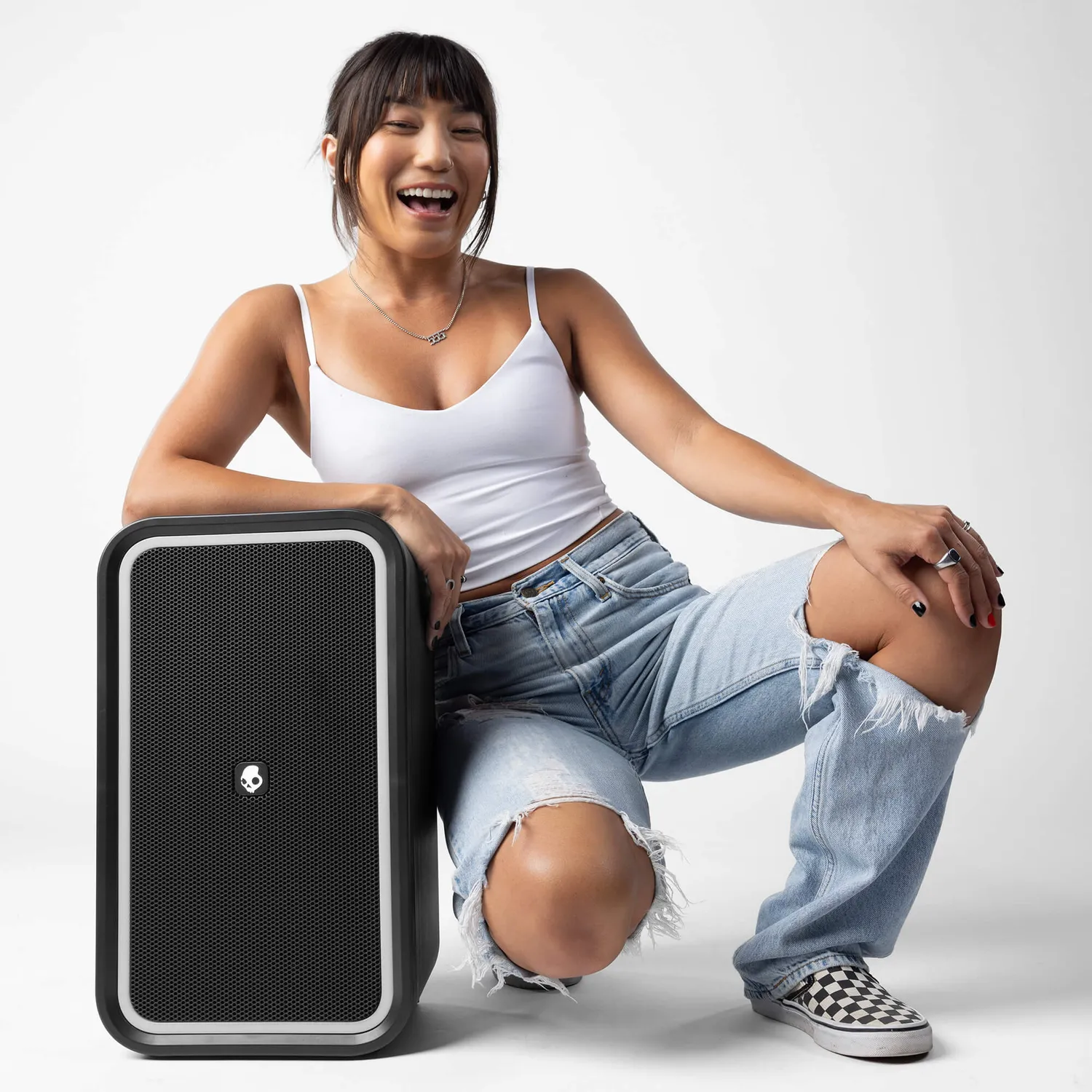 Skullcandy Stomp XL enceinte sans fil Black LED basses