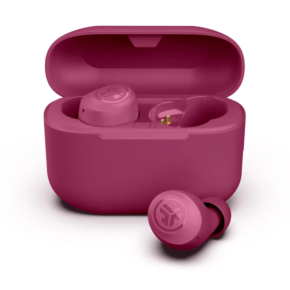 JLab GO Pop+ écouteurs sans fil rose foncé USB-C