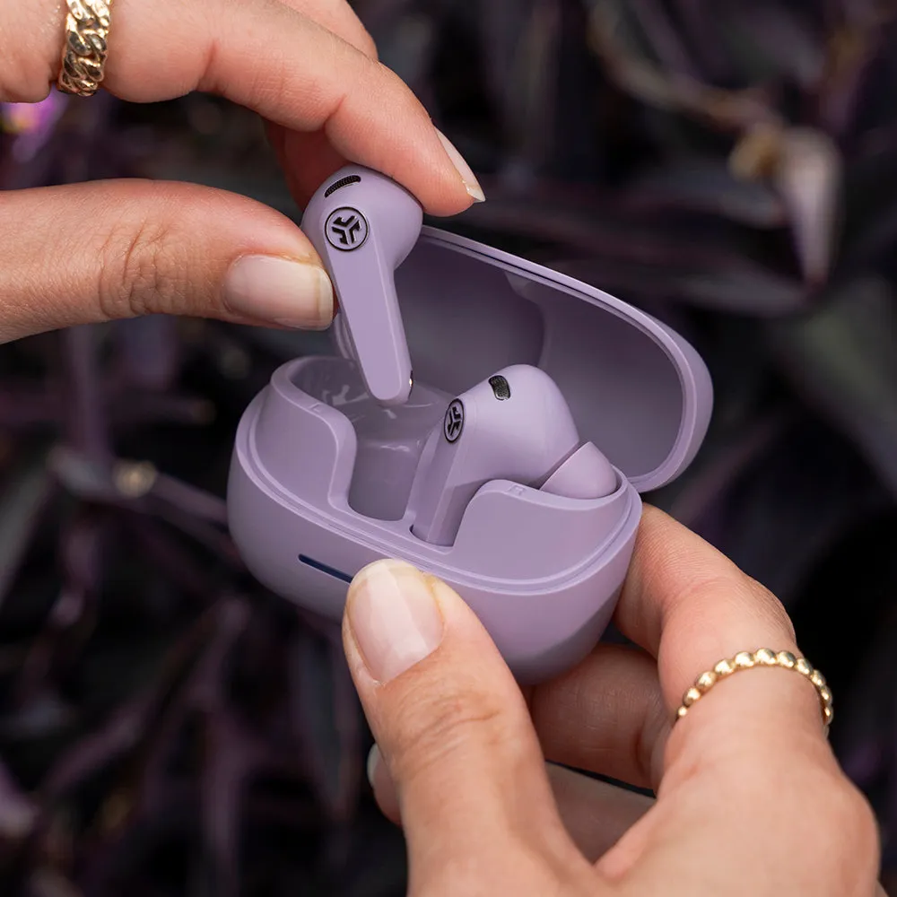 JLab JBuds Pods ANC écouteurs mauve 56h