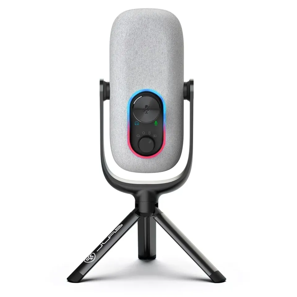 JLab JBuds Talk micro USB blanc cardioïde