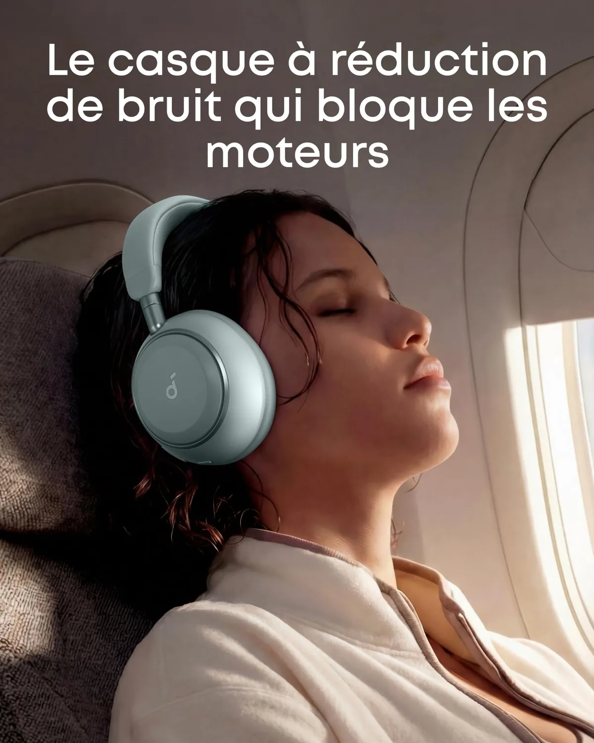 Soundcore Space 2 casque Bluetooth Vert réduction bruit 70h