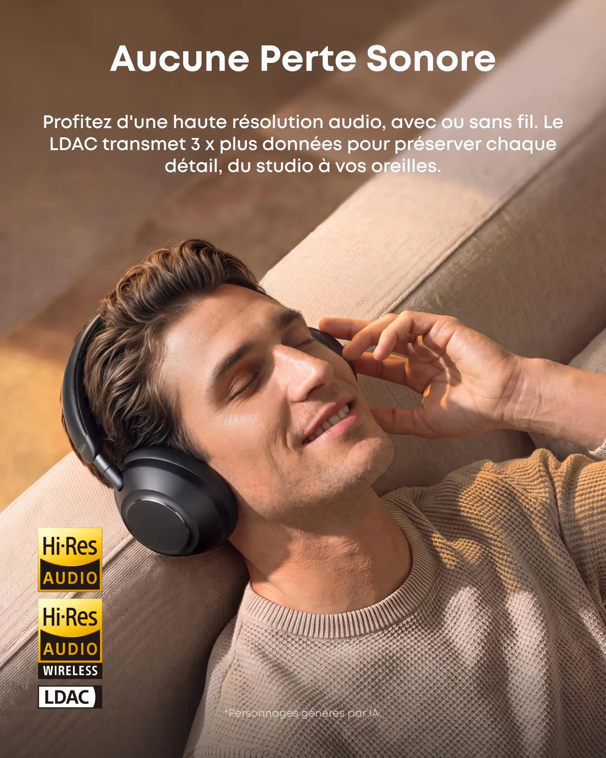 Soundcore Space 2 Pro casque circum-auriculaire son cristallin