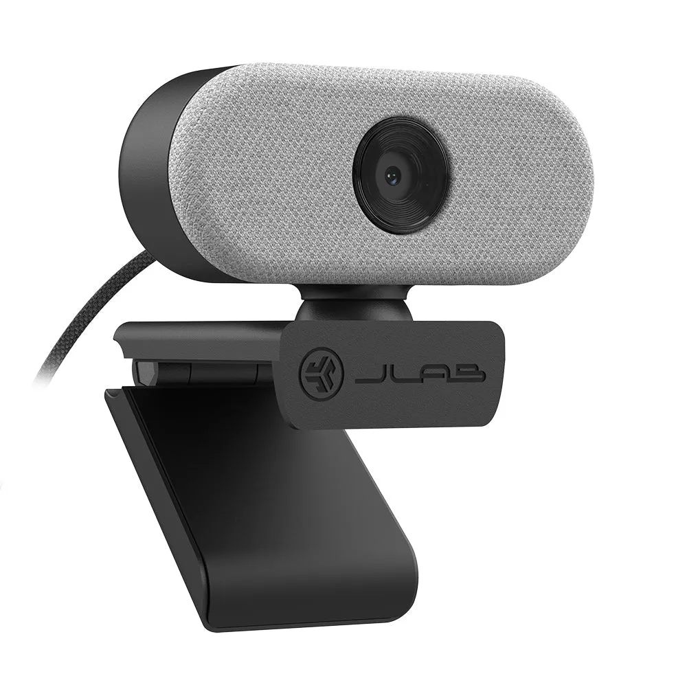 JLab Go Cam webcam 1080p blanche USB-A 30 fps