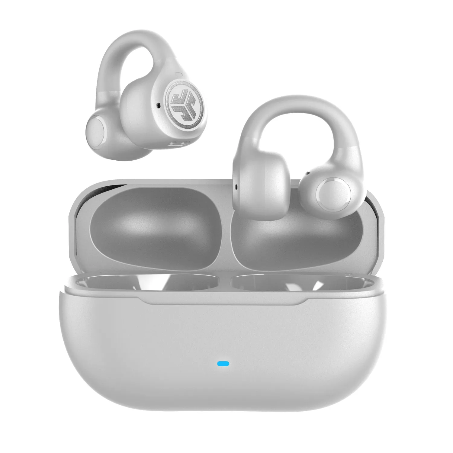 JLab Flex Open écouteurs sans fil blanc oreille ouverte