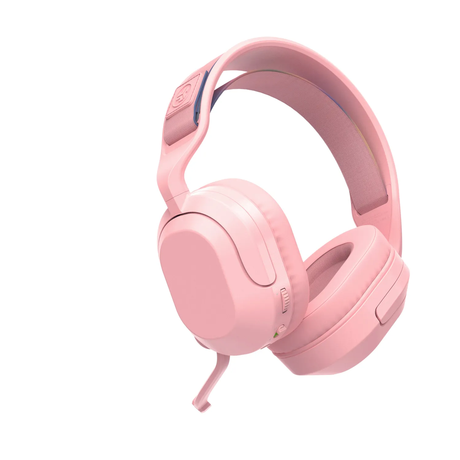 JLab Nightfall casque gaming rose 70h dongle USB-C