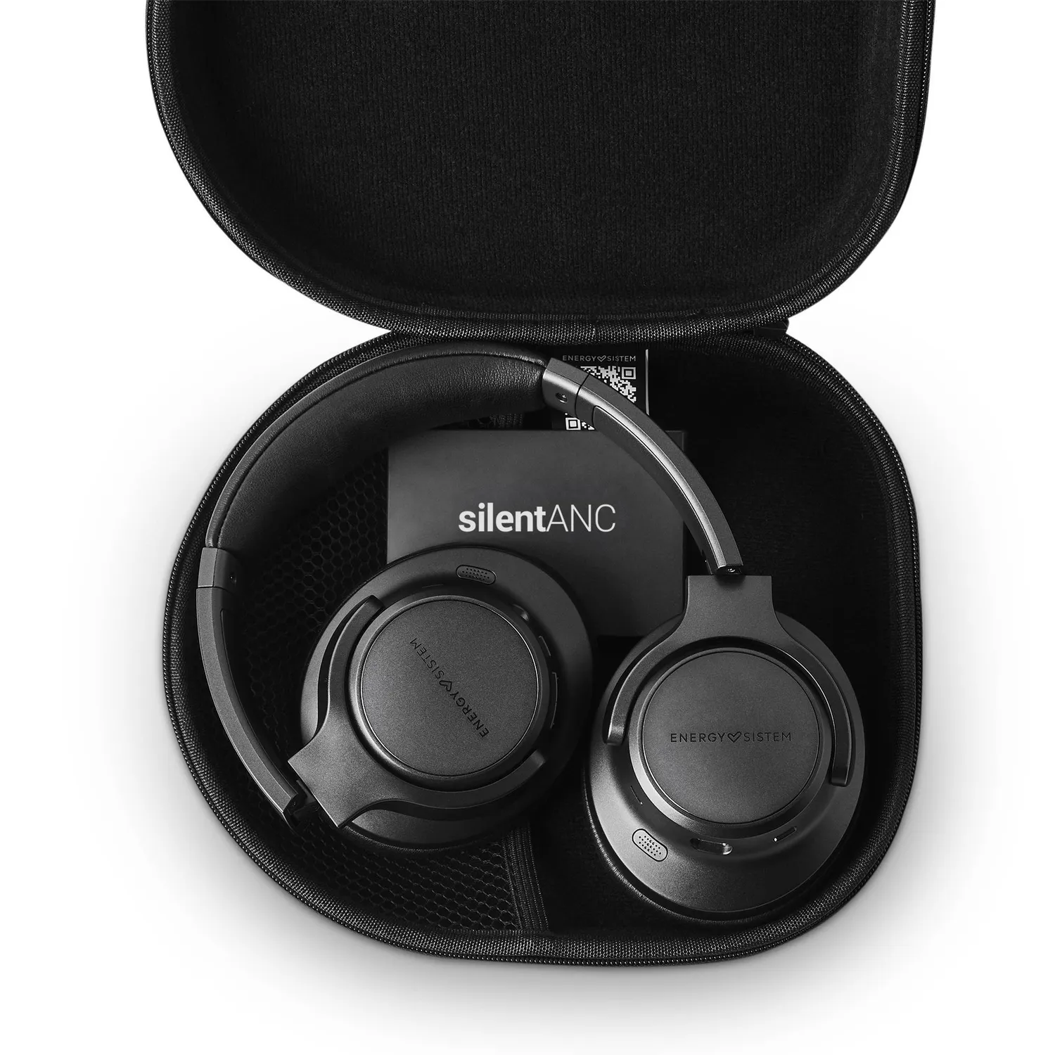 Energy Sistem Silent ANC casque bluetooth noir 100h