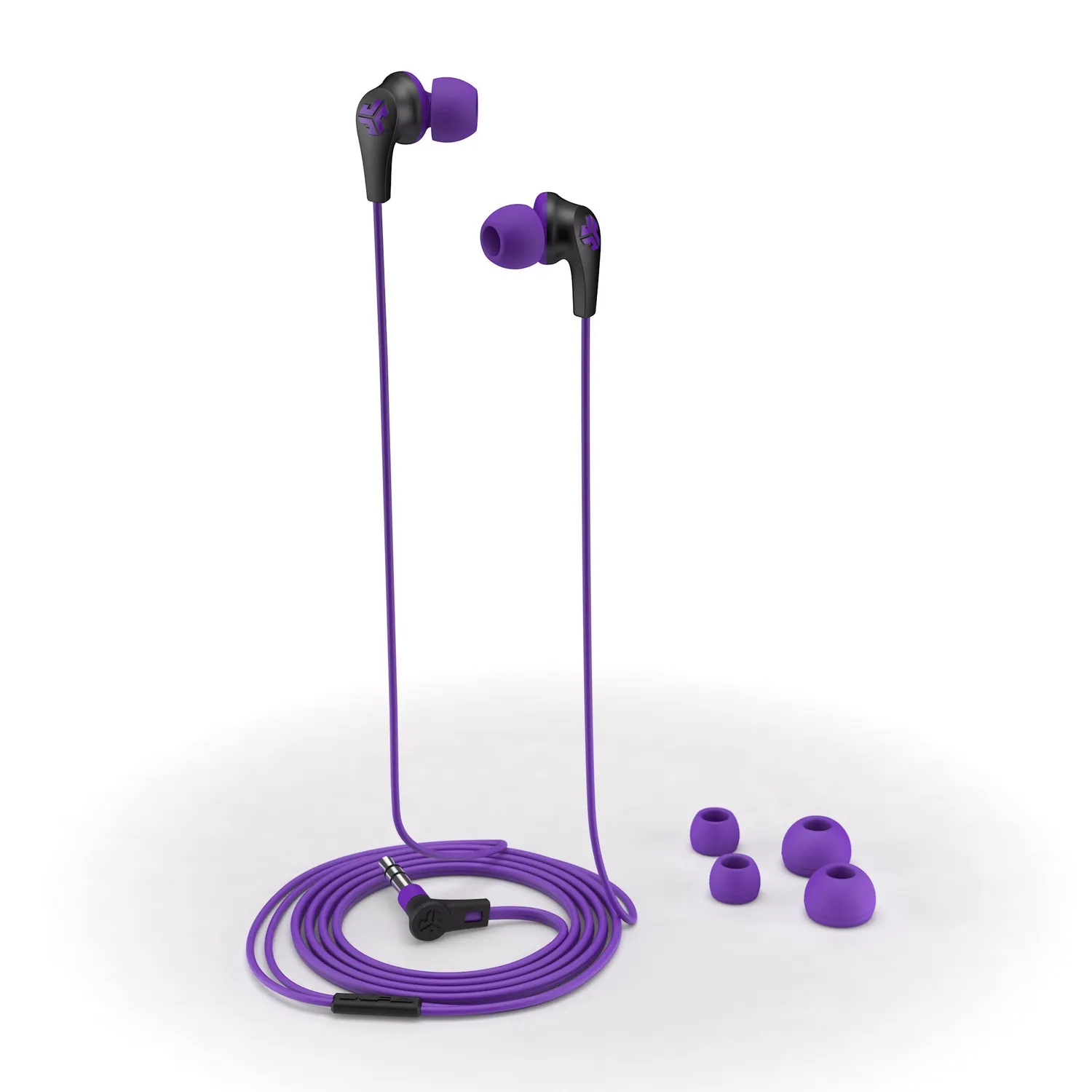 JLab JBuds2 écouteurs filaires violet jack