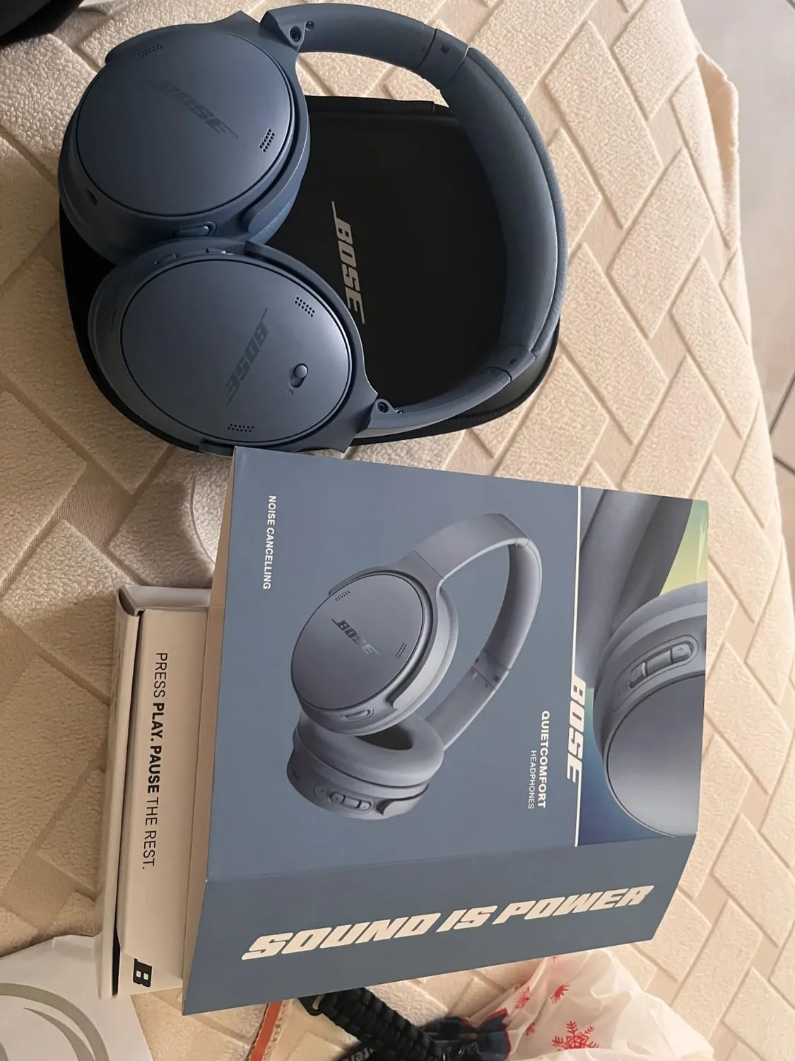 Bose QuietComfort casque sans fil noir réduction bruit