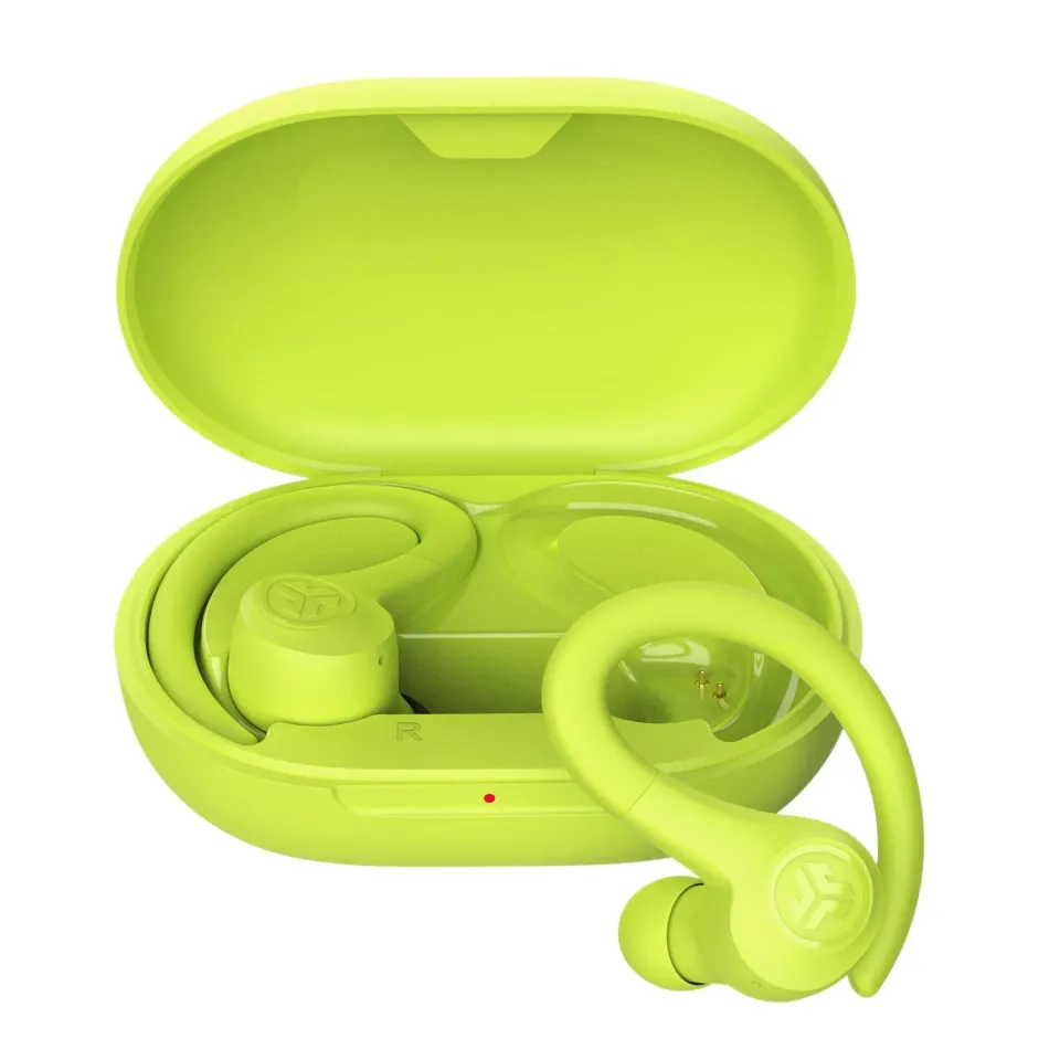 JLab GO Sport+ écouteurs sport jaune crochets IP55