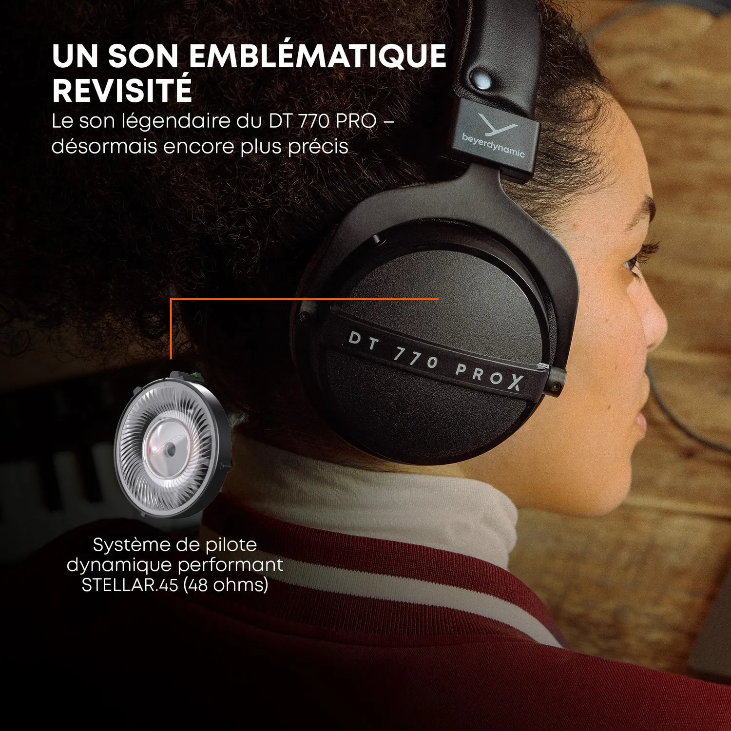 beyerdynamic DT 770 Pro X casque studio fermé 48 ohms