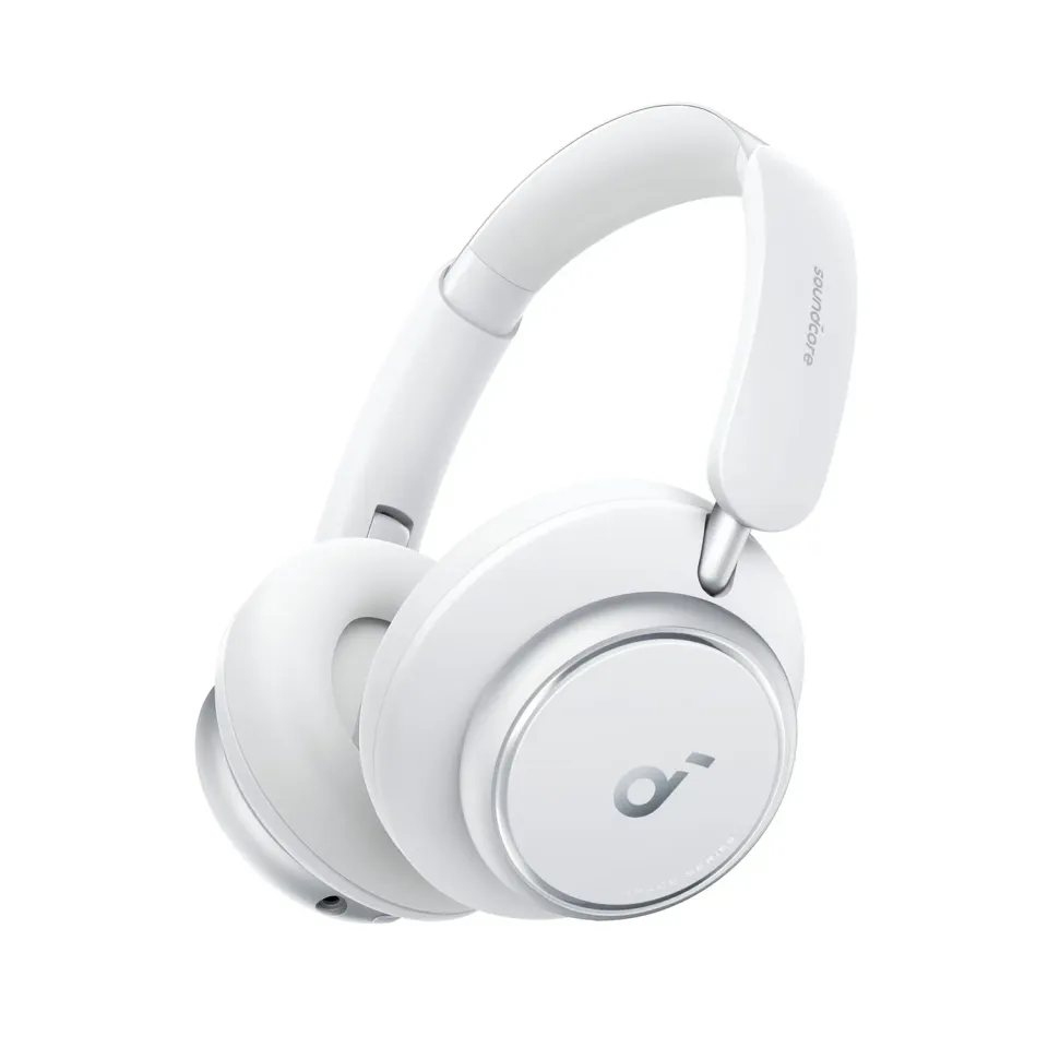Soundcore Space Q45 casque blanc réduction de bruit