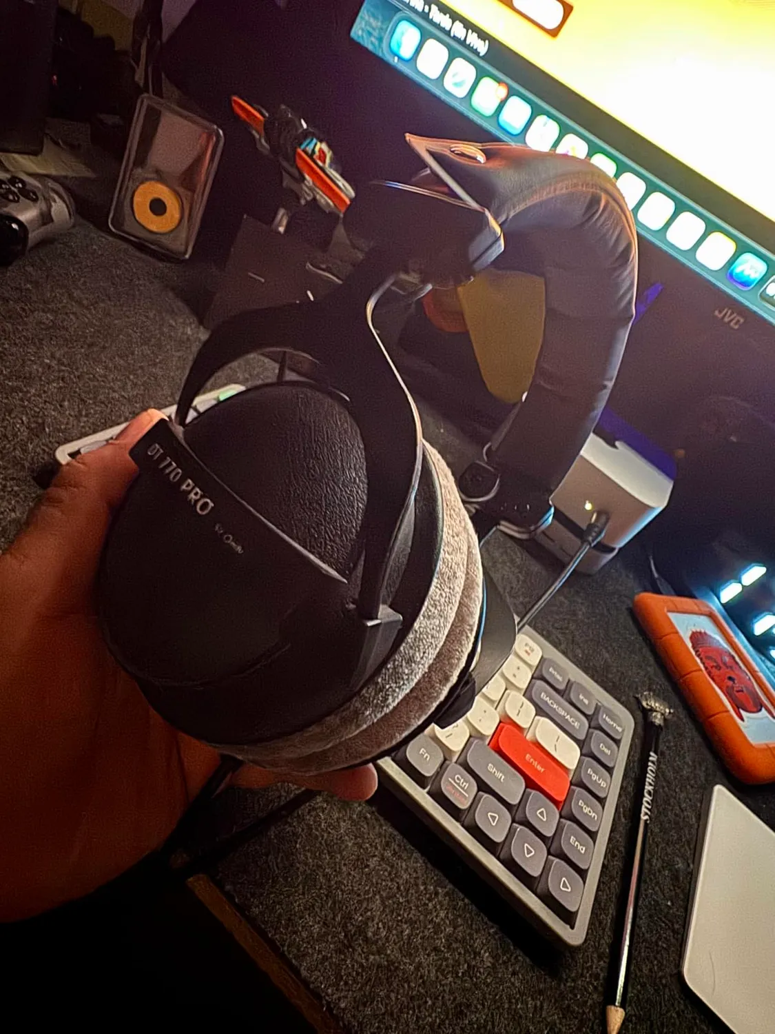 beyerdynamic EDT 770 V coussinets velours argent DT 770 Pro