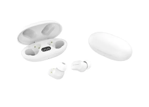 Soundswealth mini écouteurs bluetooth 5.1 noir LED 18h