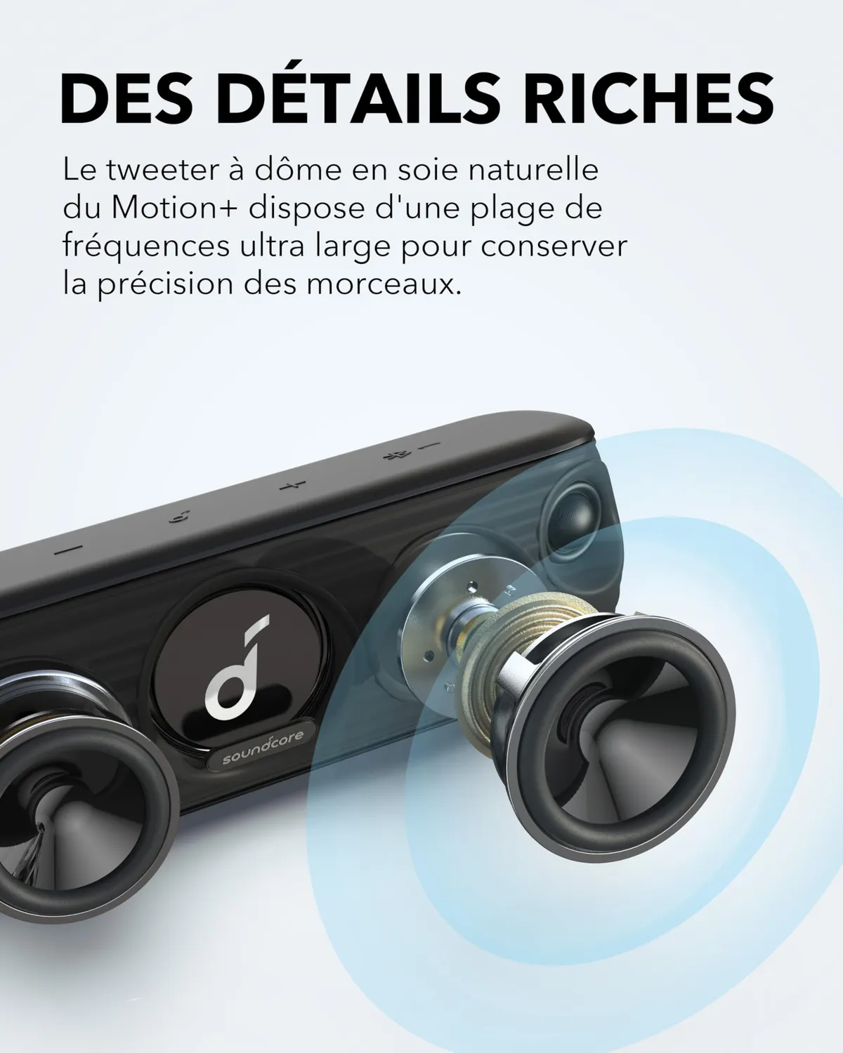 Soundcore Motion+ enceinte Bluetooth Hi-Res 12h