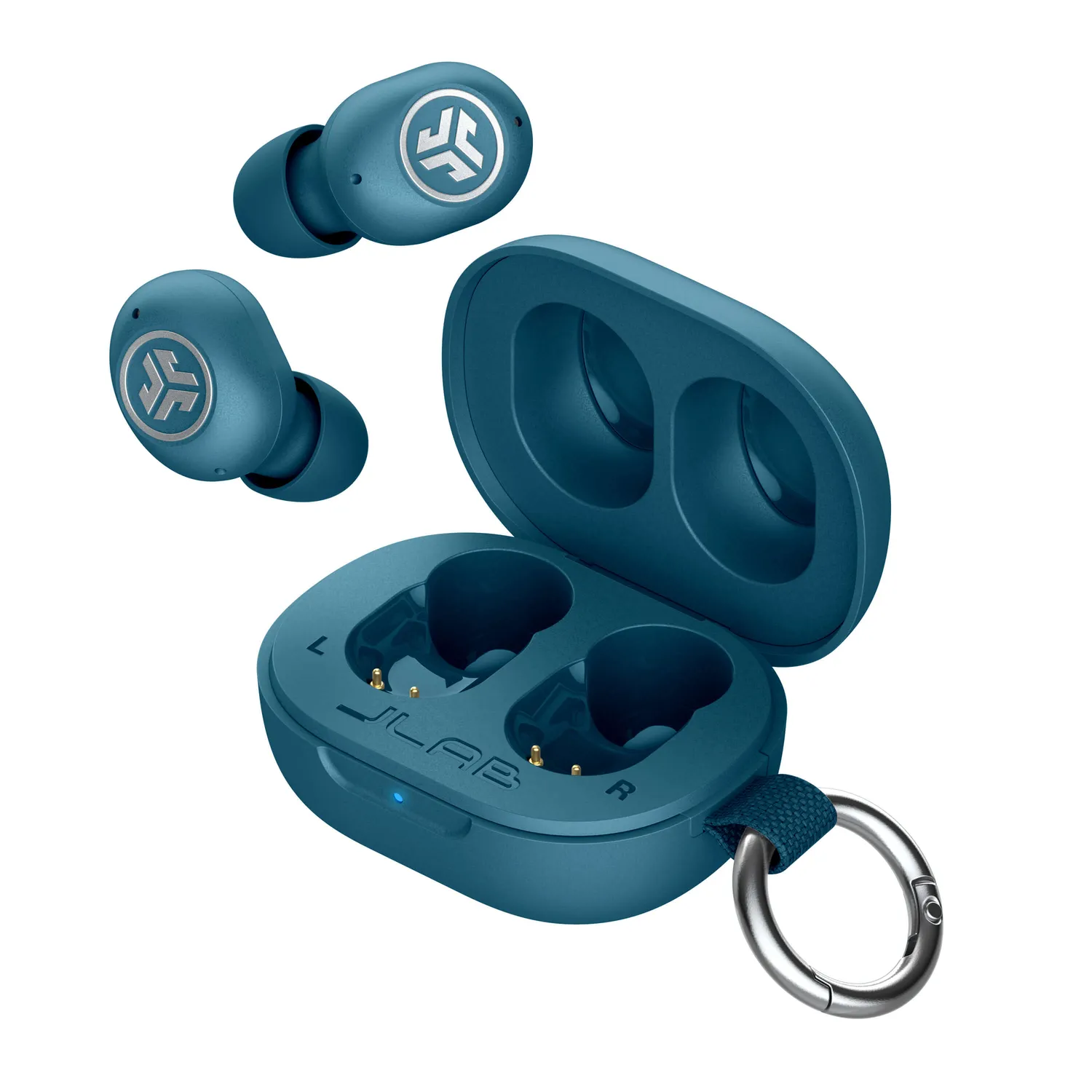 JLab JBuds Mini ANC ecouteurs bluetooth bleu mini ANC