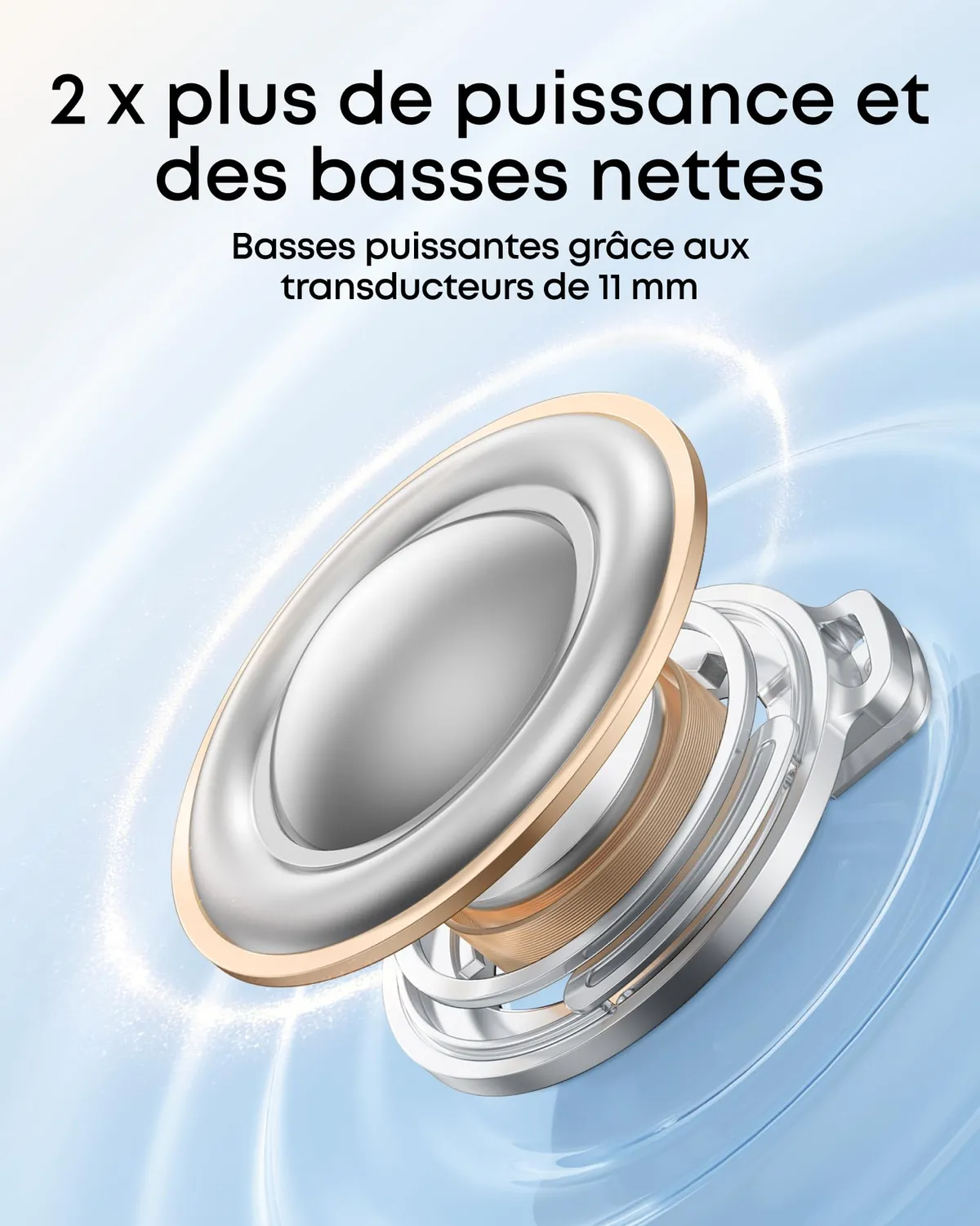 Soundcore P31i écouteurs Bluetooth blanc LDAC ANC