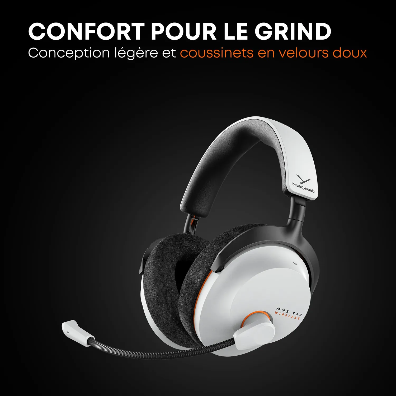 beyerdynamic MMX 230 casque gaming sans fil noir