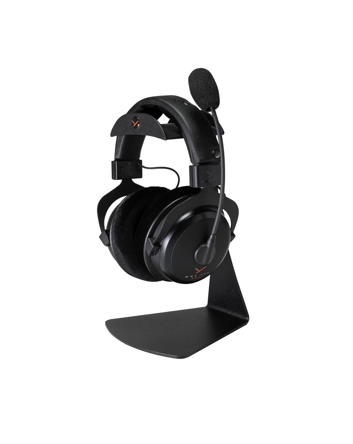 beyerdynamic support casque bureau headset noir compact