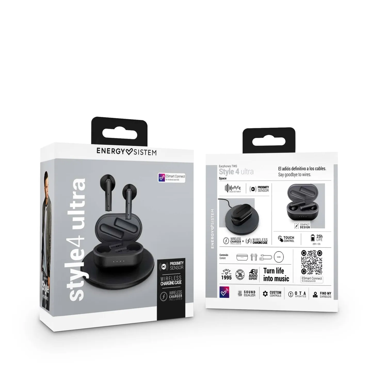 Energy Sistem Style 4 Ultra Space écouteurs True Wireless