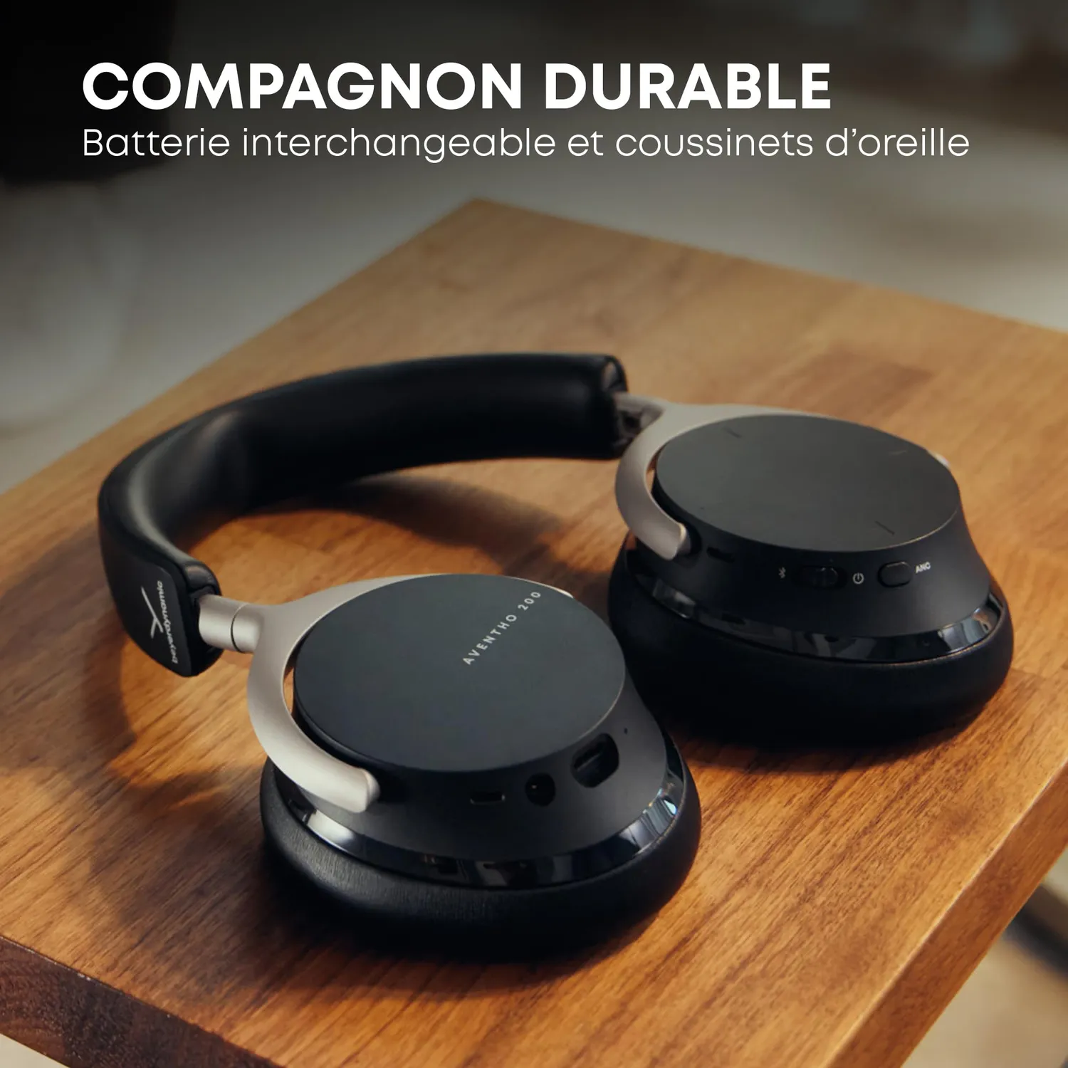beyerdynamic Aventho 200 casque sans fil noir ANC