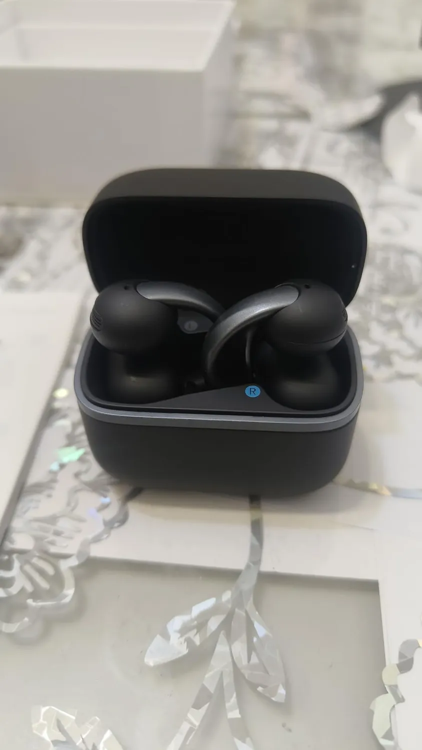 Soundcore AeroClip 2 écouteurs ouverts rouge LDAC 6,2 g