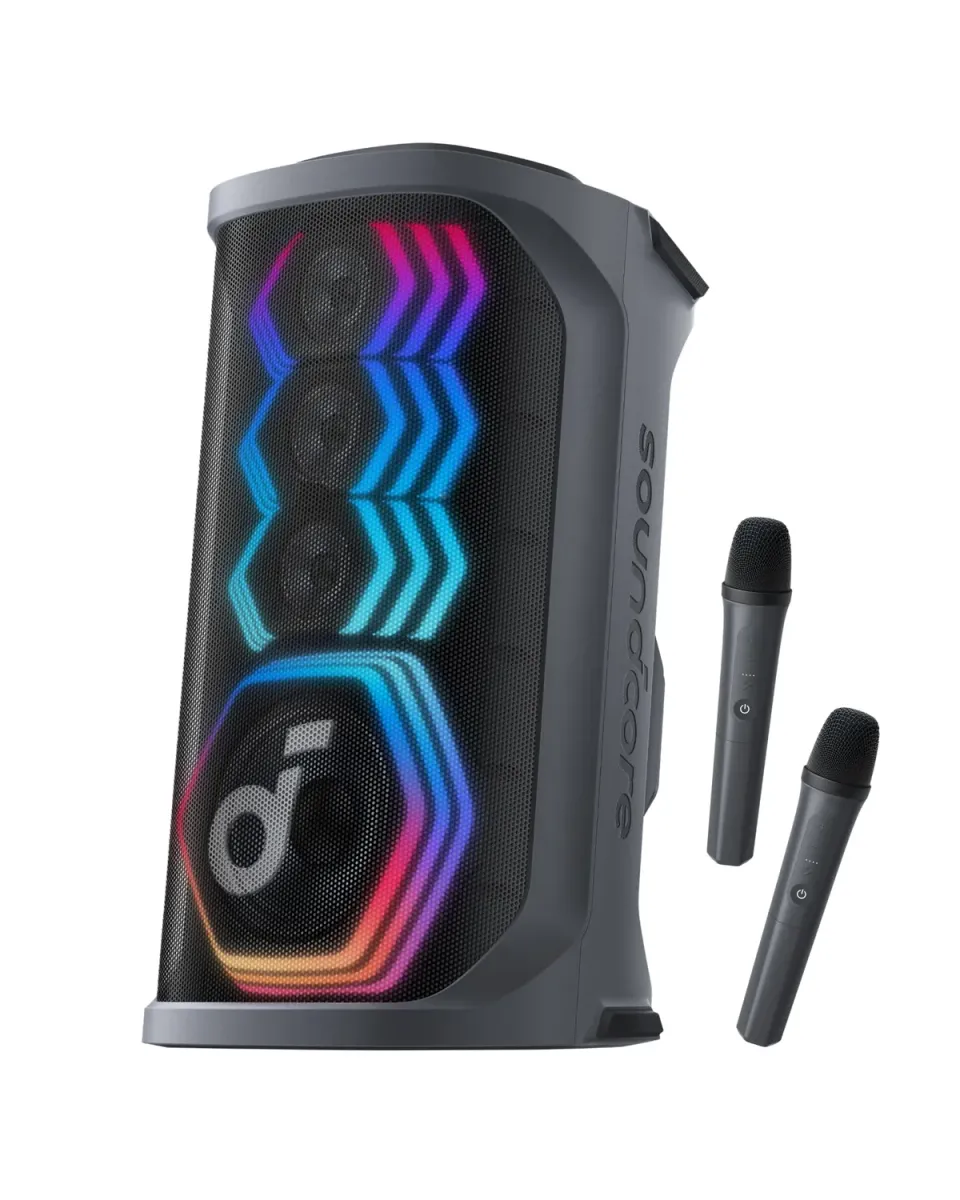 Soundcore Rave 3S enceinte Bluetooth 200W karaoké 2 micros