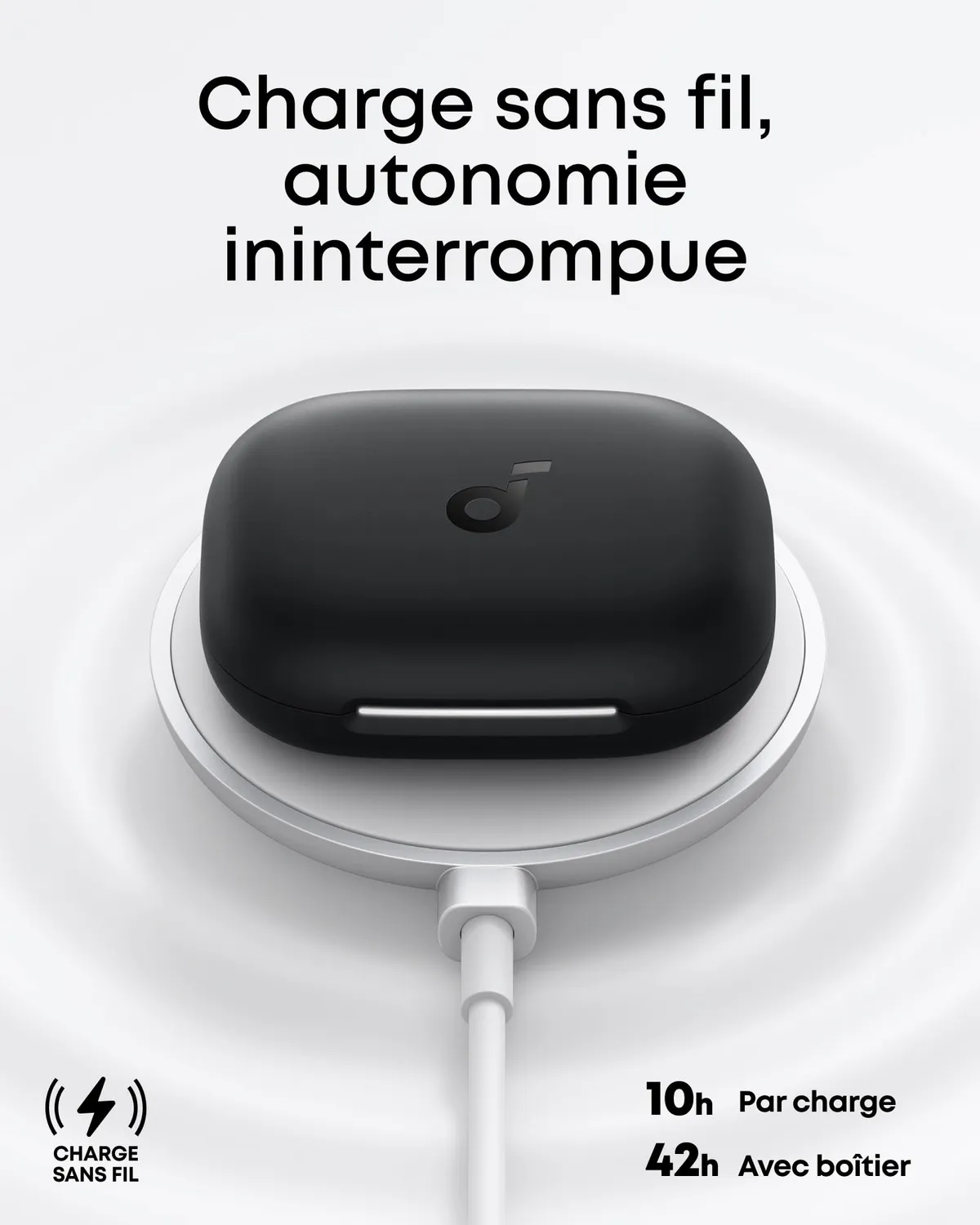 Soundcore AeroFit 2 écouteurs open-ear noir LDAC