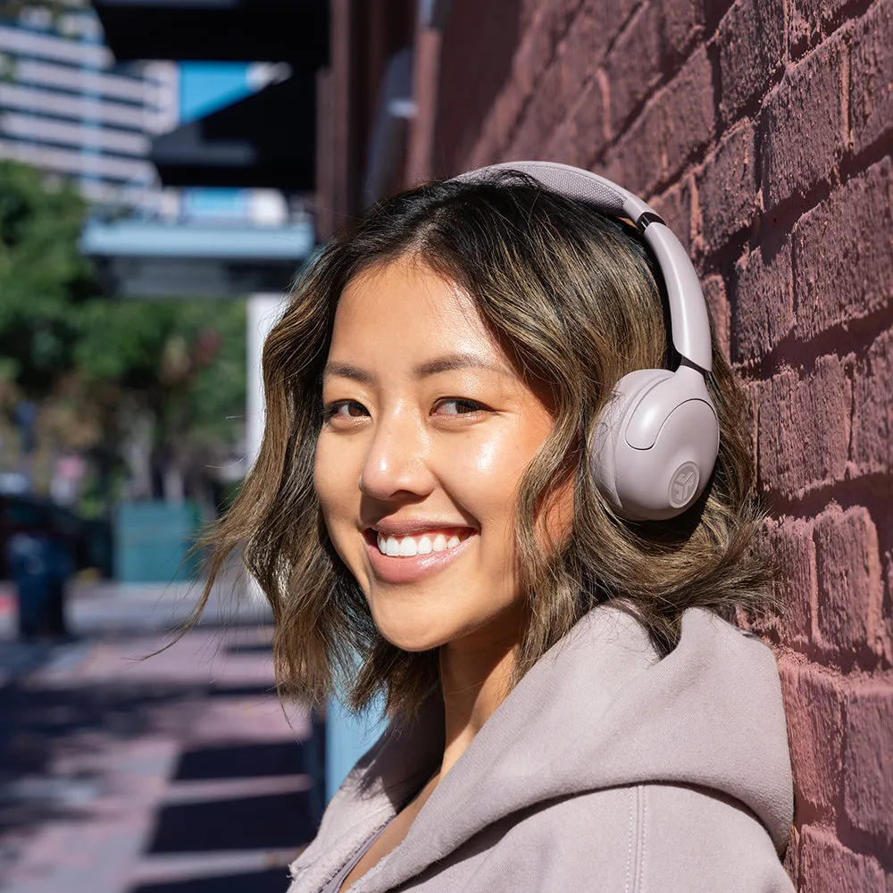 JLab GO Lux ANC casque bluetooth mauve 70h