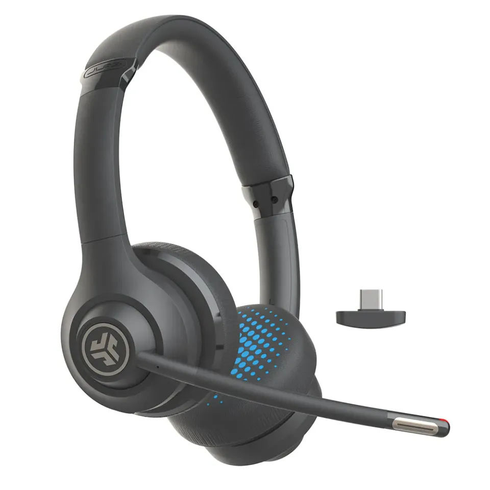 JLab GO Work Gen 2 casque bureau noir multipoint