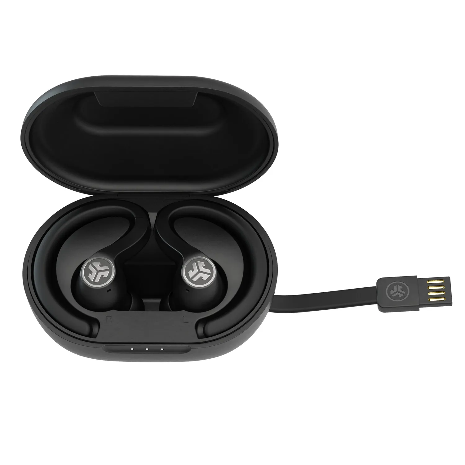 JLab JBuds Air Sport écouteurs sport noir 44h