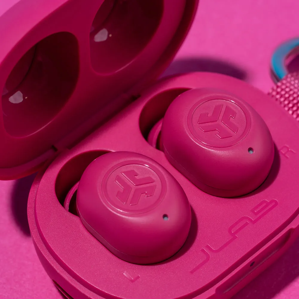 JLab JBuds Mini écouteurs sans fil rose multipoint