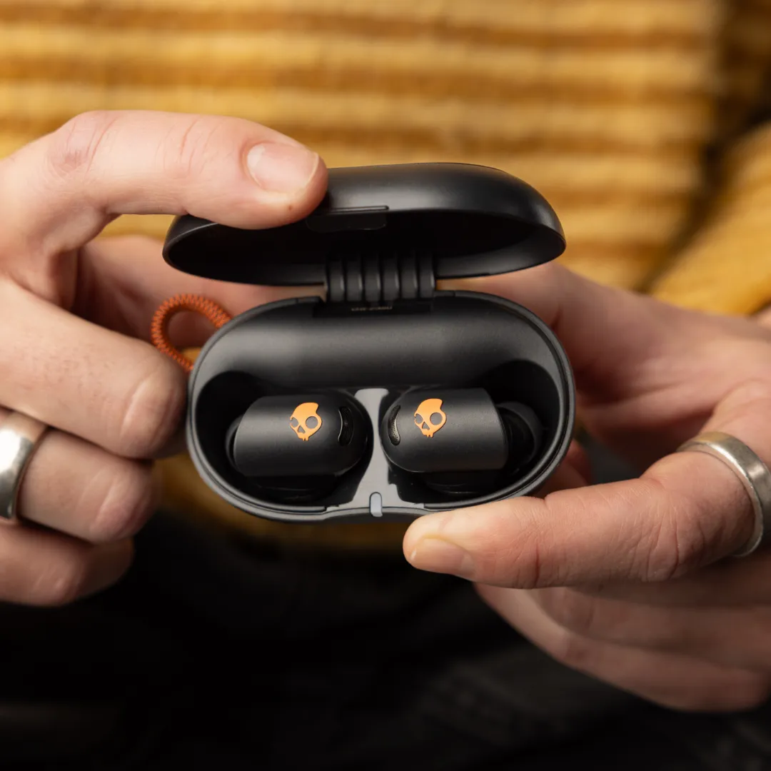Skullcandy Sesh ANC Active écouteurs Black/Orange ANC