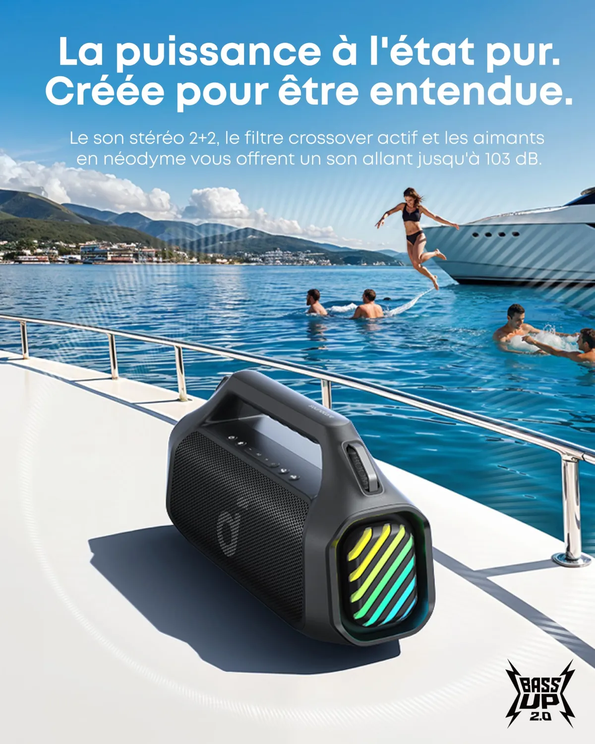 Soundcore Boom 2 Pro enceinte Bluetooth 140W IP68