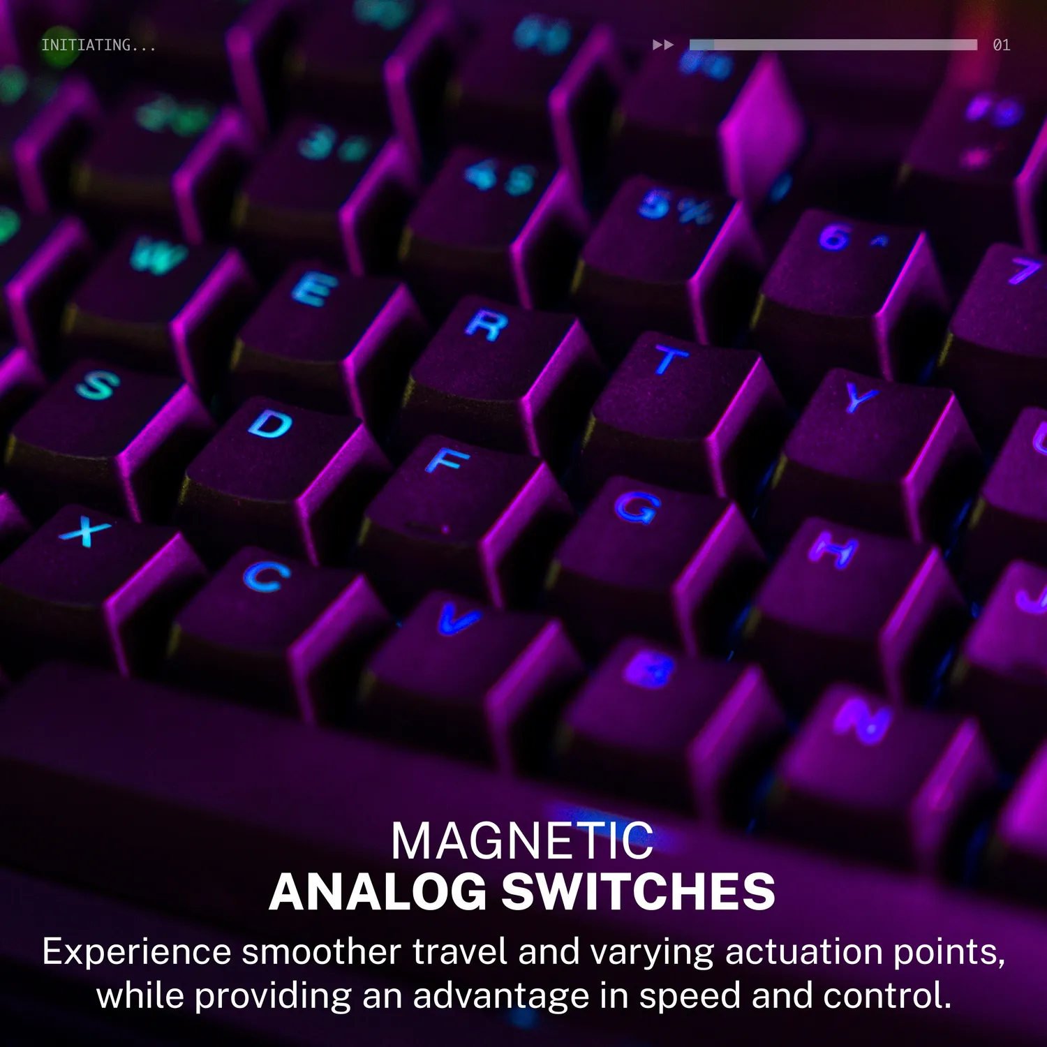 JLab Daybreak TKL clavier gamer filaire noir magnétique 8K