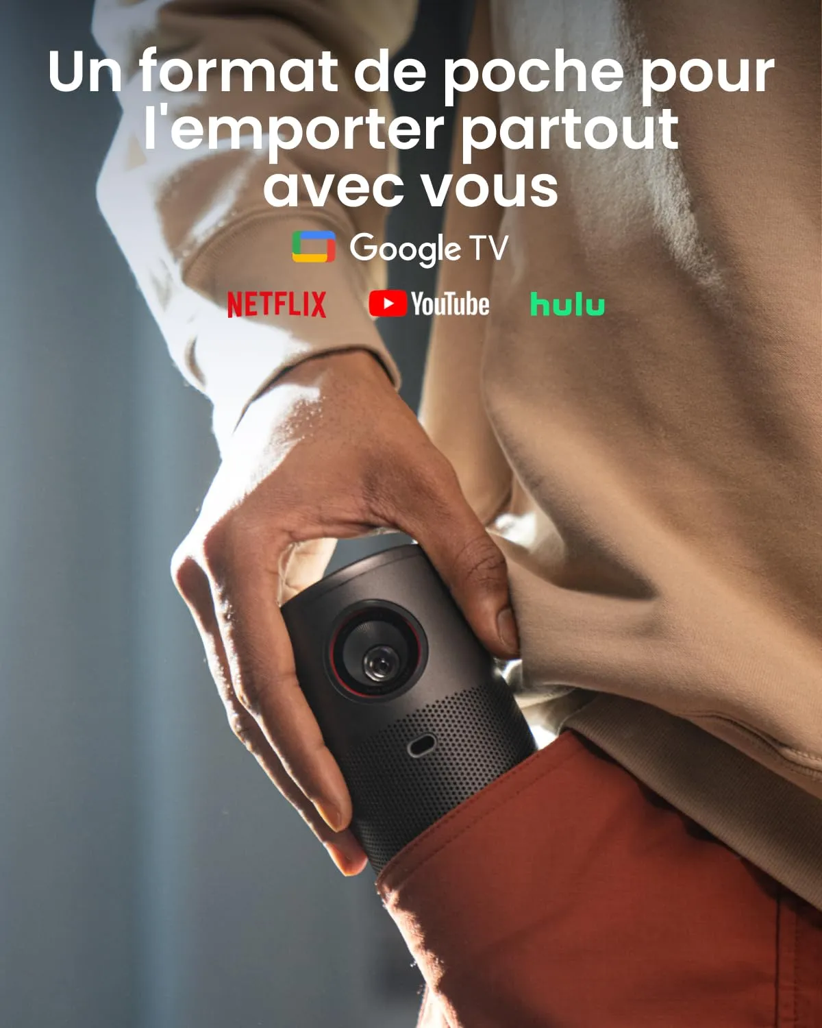 Nebula Capsule Air mini projecteur Google TV 720p 2H