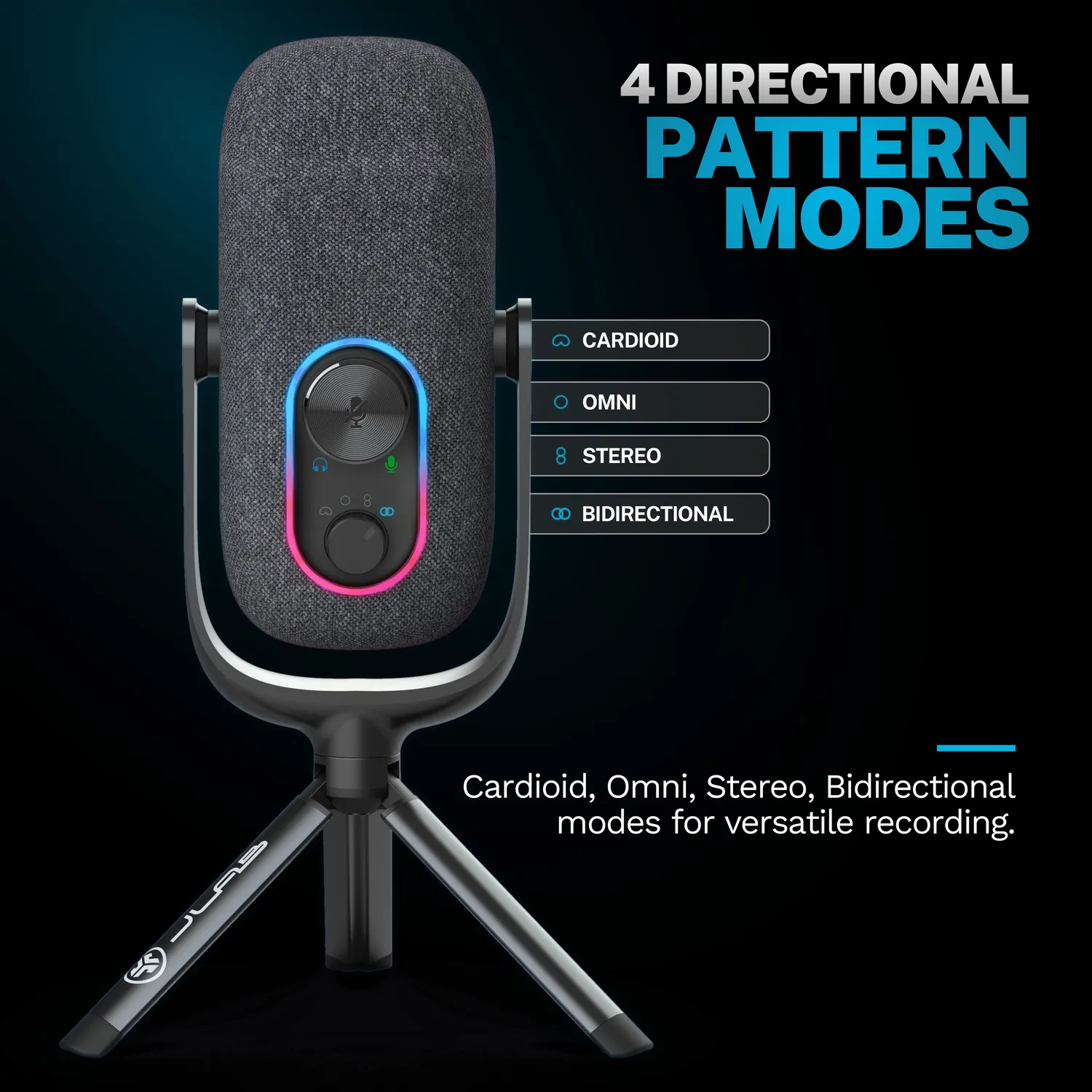 JLab Epic Talk micro USB blanc 192kHz 4 modes