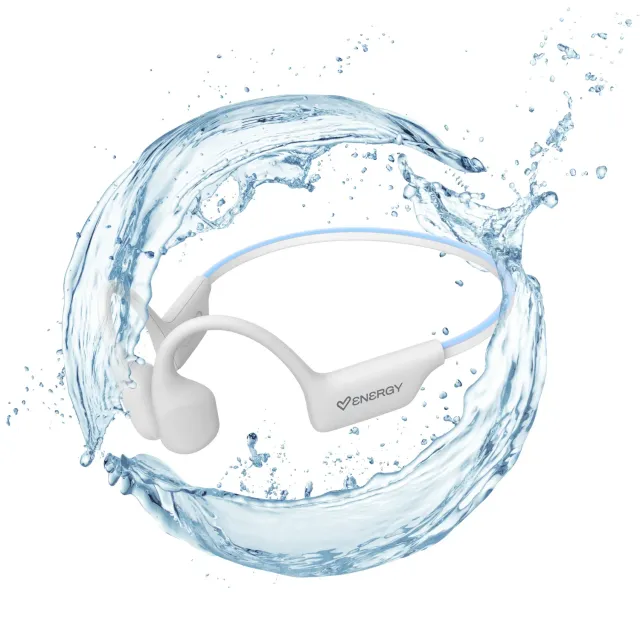Energy Sistem AquaSport écouteurs conduction blanc IPX8
