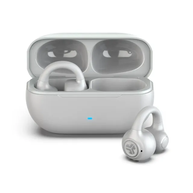 JLab Flex Open écouteurs sans fil blanc oreille ouverte