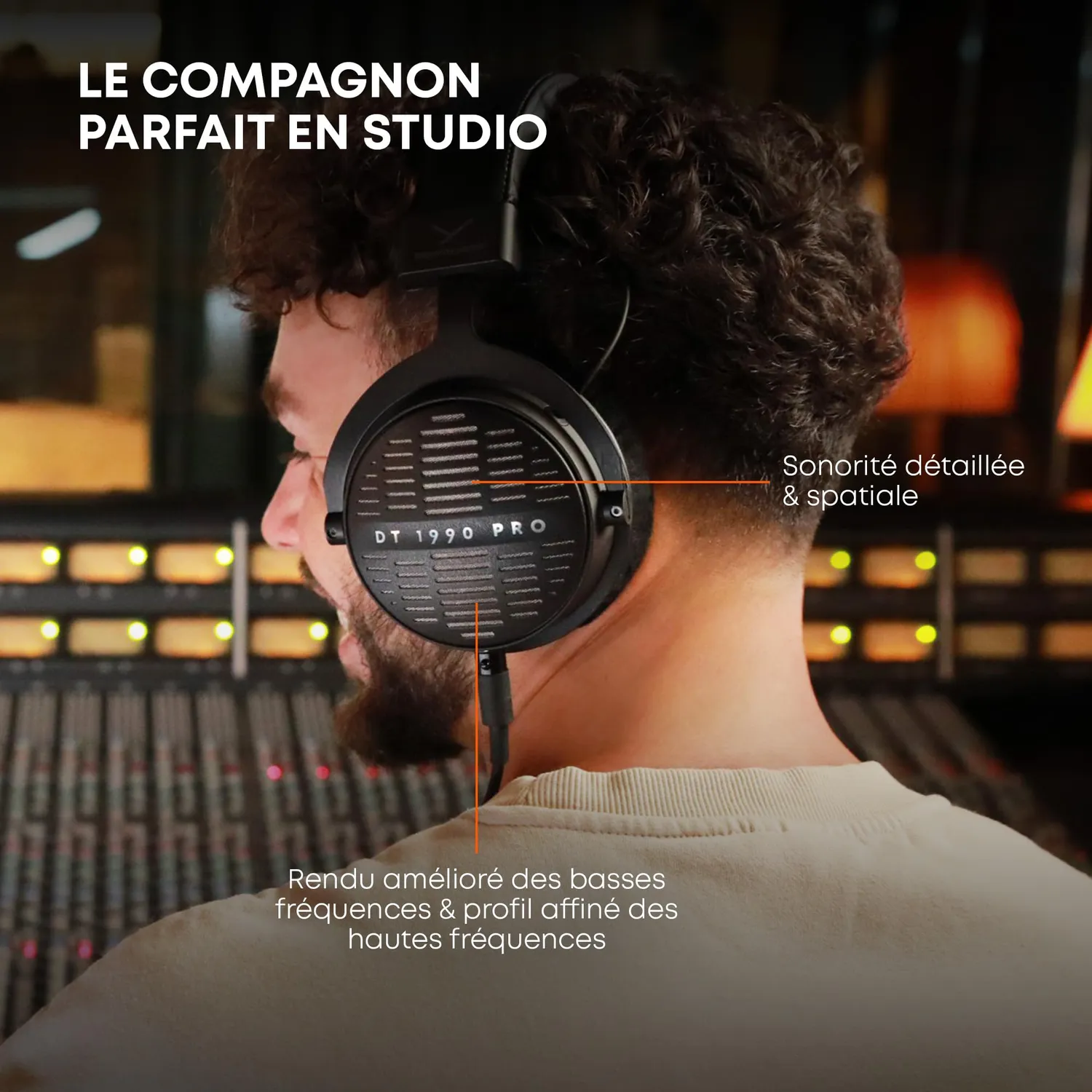 beyerdynamic DT 1990 Pro MKII casque studio ouvert Tesla