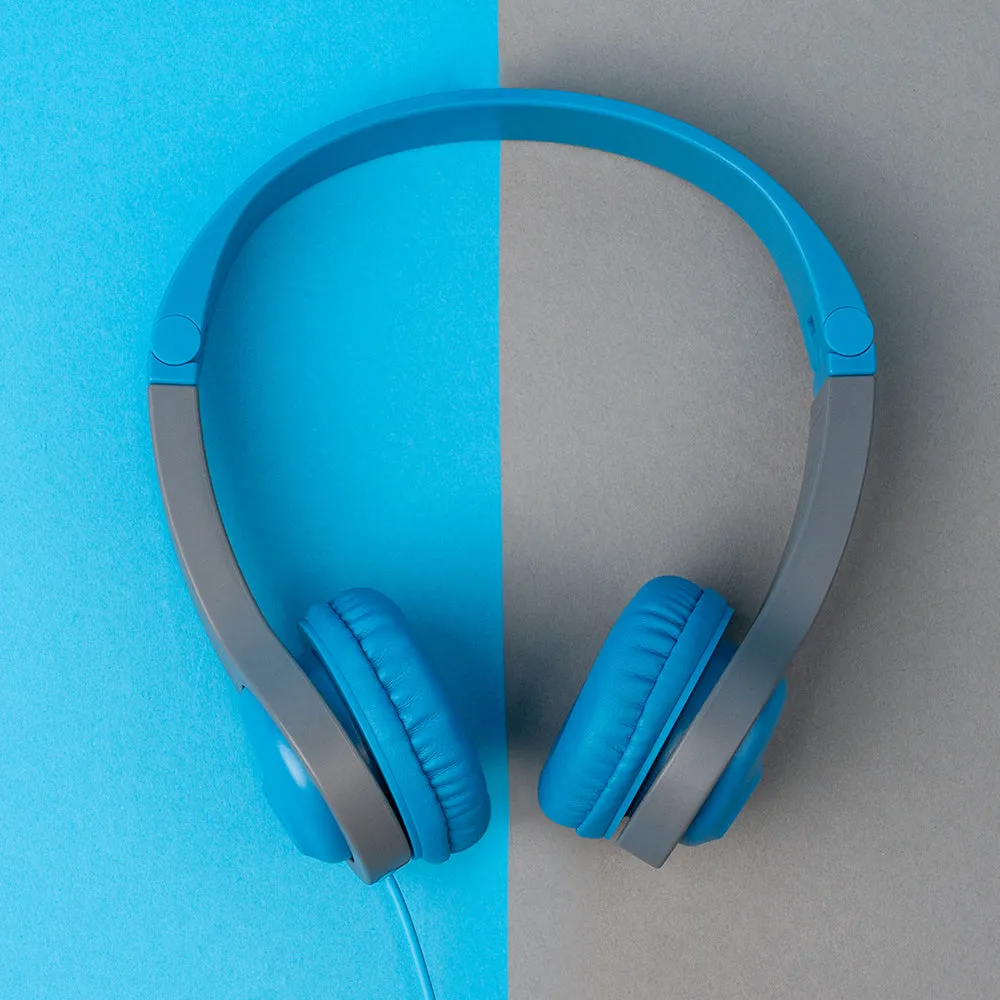 JLab JBuddies Folding casque enfant filaire bleu 85dB