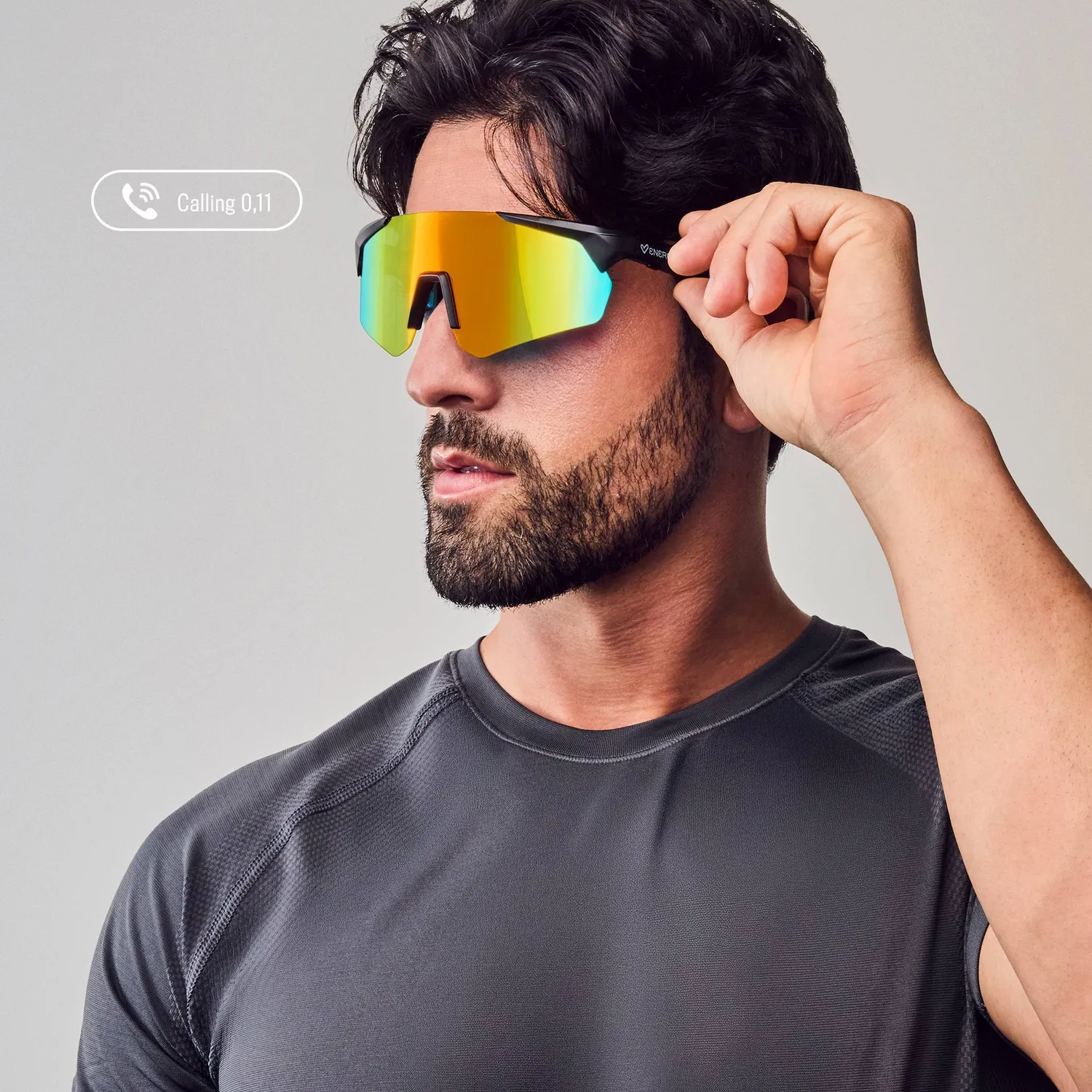 Energy Sistem AudioBurn Sport lunettes connectées noir UV400