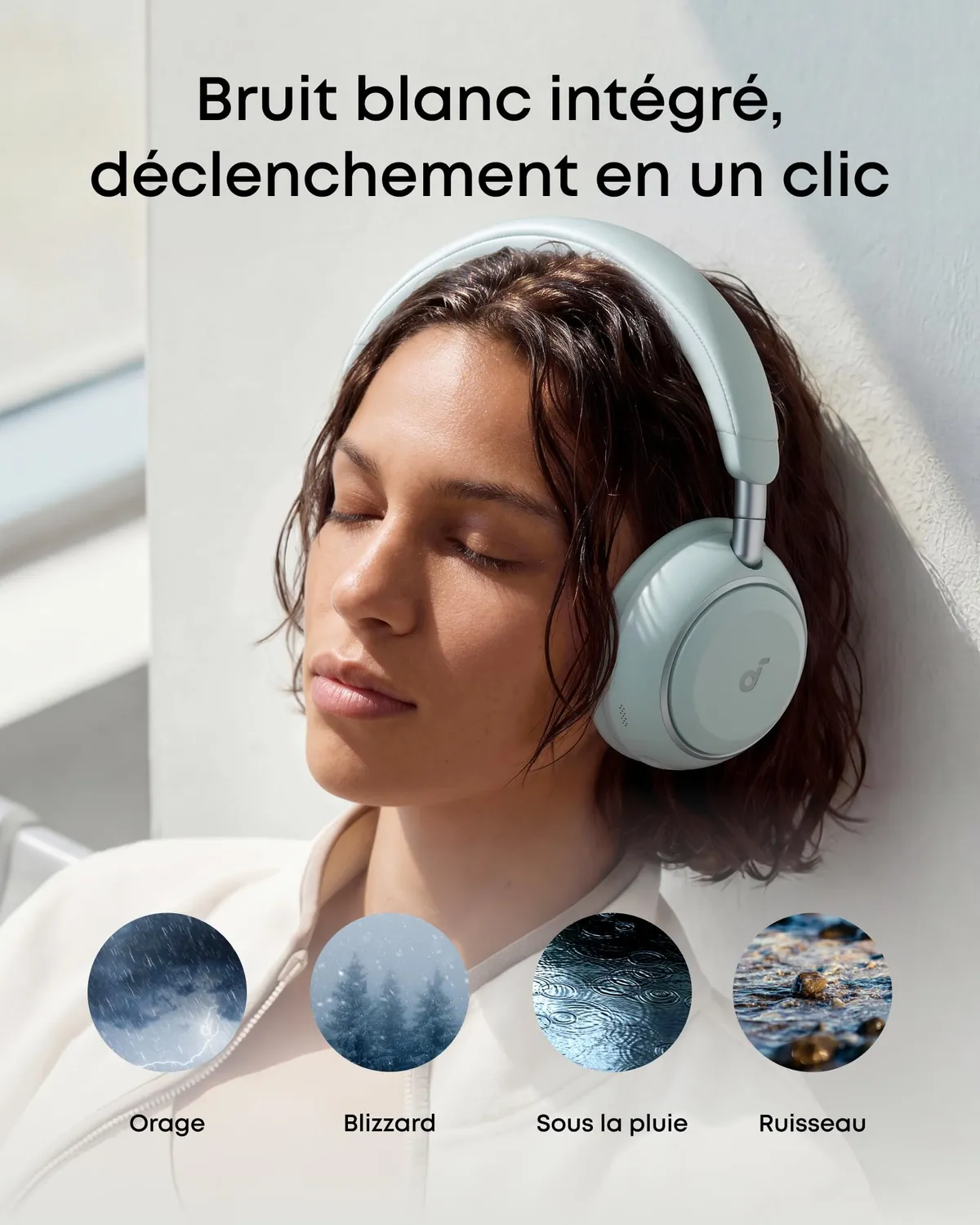 Soundcore Space 2 casque Bluetooth Vert réduction bruit 70h