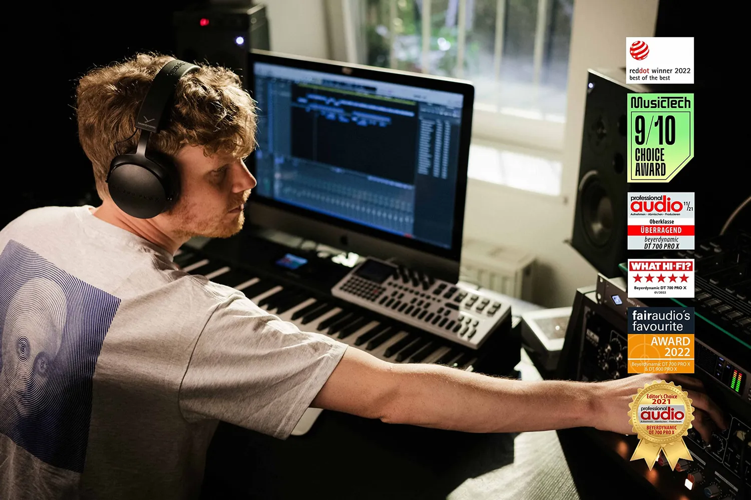 beyerdynamic DT 700 Pro X casque studio fermé 48 Ohm
