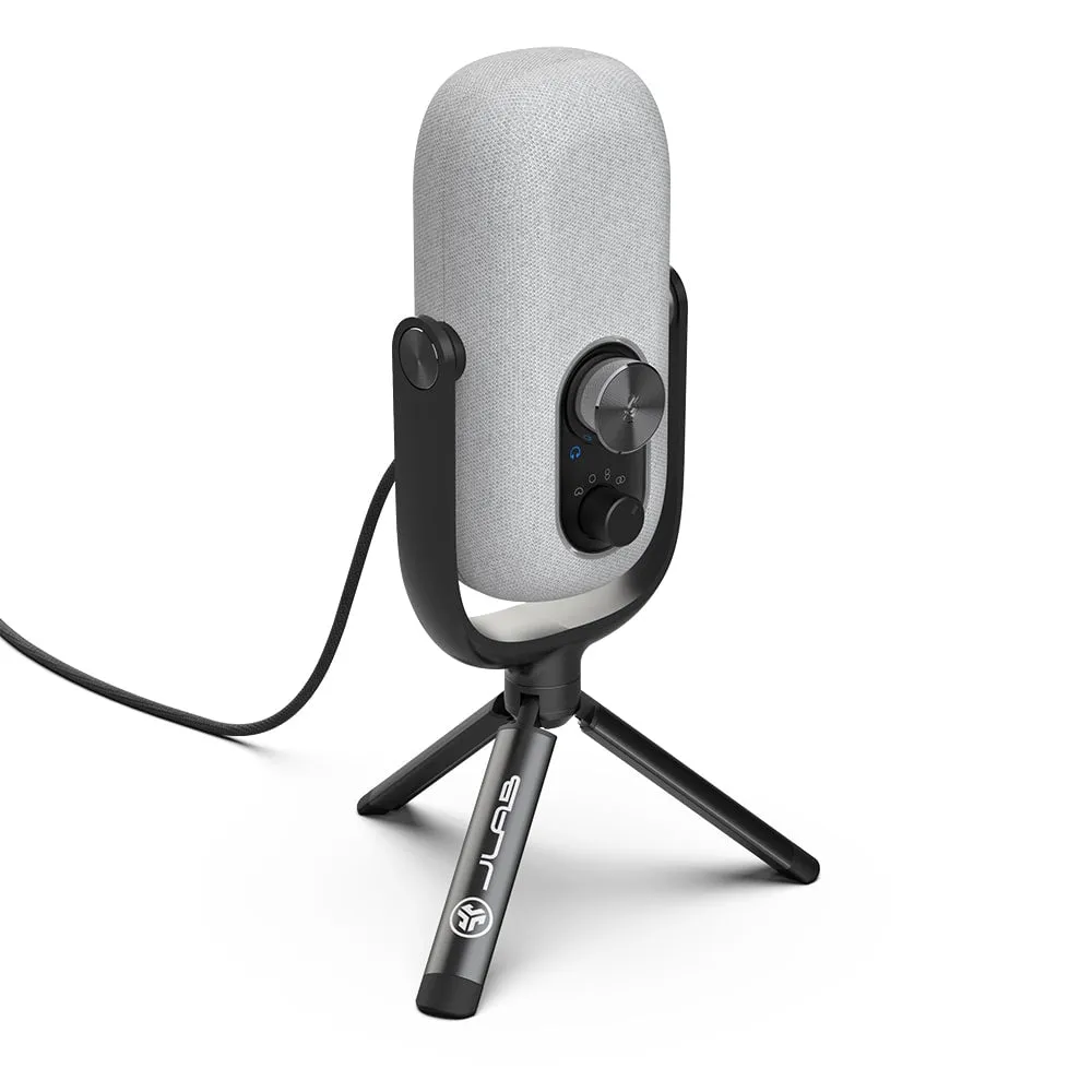 JLab JBuds Talk micro USB blanc cardioïde