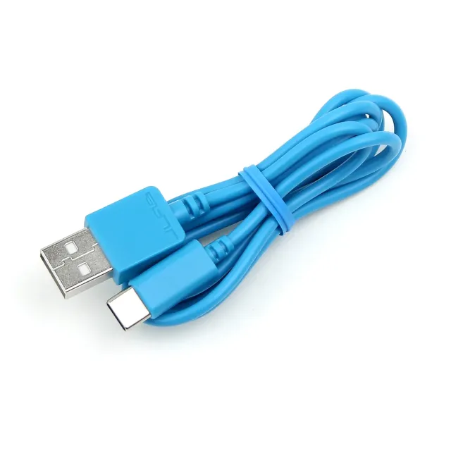 JLab câble chargeur USB-A vers USB-C bleu