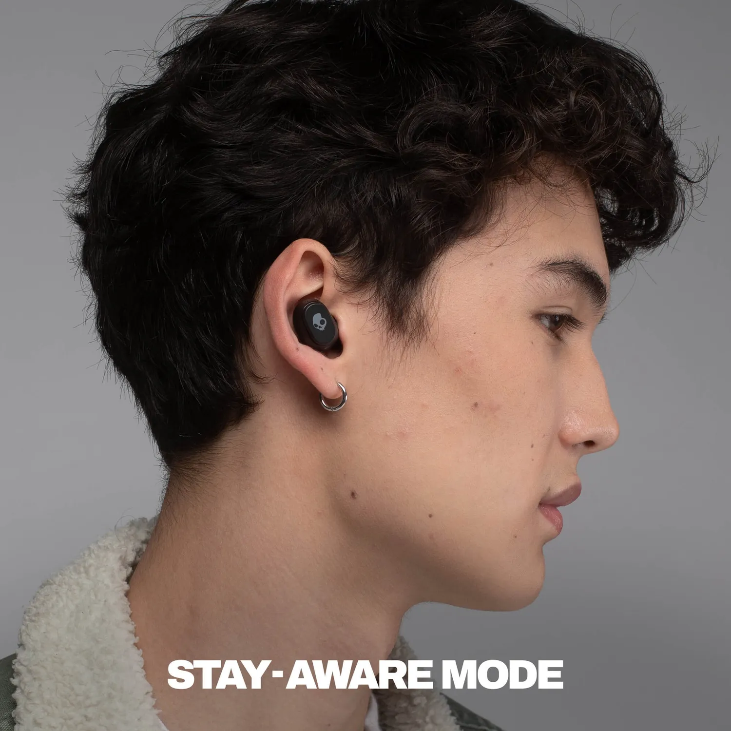 Skullcandy Dime 360 écouteurs sans fil noir clip