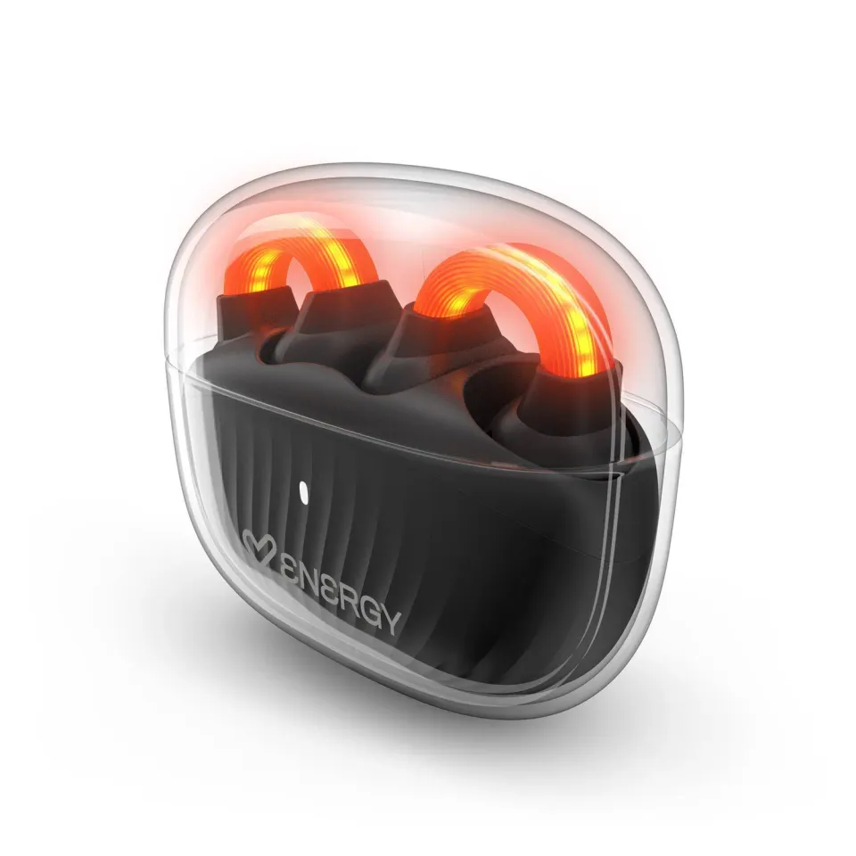 Energy Sistem LightPods écouteurs open sound noir IPX4